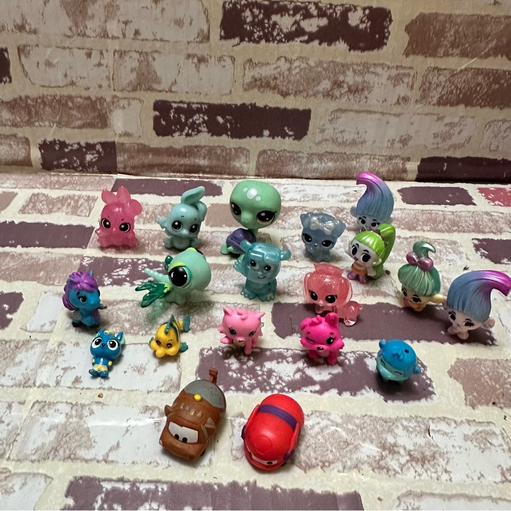 Cake Toppers mini figures Colorful Action Figures Set